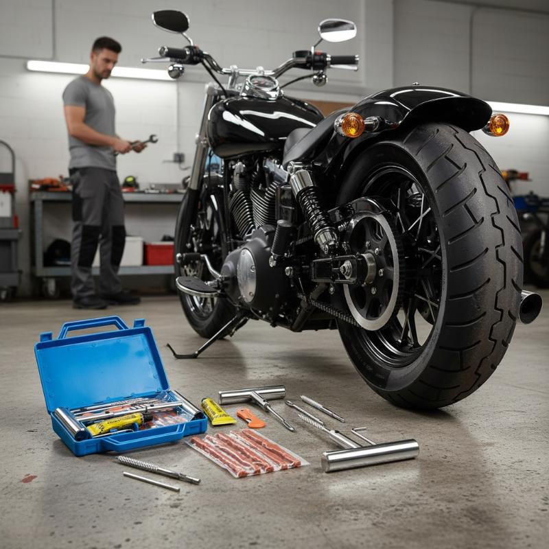 Car Repair Tools - Набор для ремонта автомобильных шин, усиленный,